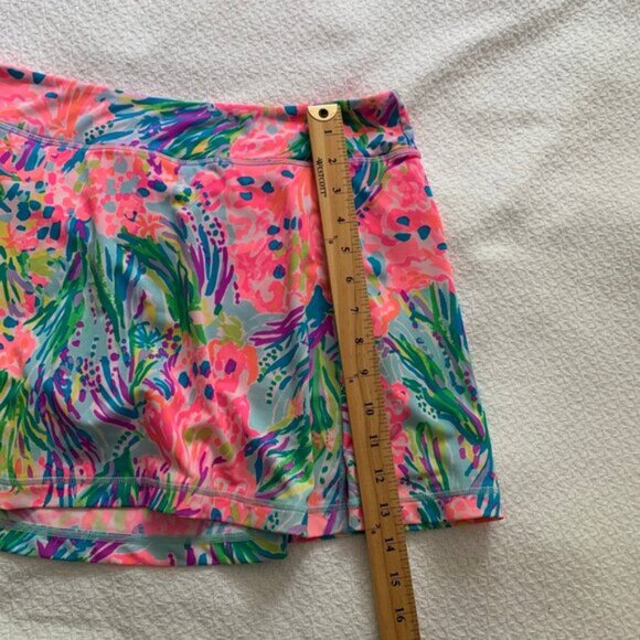 Lilly Pulitzer luxletic built in bike shorts skort skirt with shorts - Picture 9 of 9